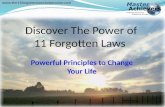 Discover The Power Of 11 Forgotten Laws