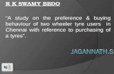 consumer prefernce and buying behaviour of two wheeler tyres