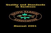 Manual de calidad para el proceso de Sardina Congelada