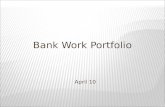 Bank Work Portfolio