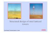 Structural Design of Steel Latticed Towers[1]