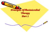 Principles of Antimicrobial Therapy Part 1