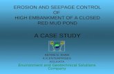 Erosion Control of Red Mud Pond