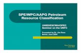 Petroleum Resource Classification