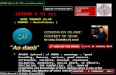 [Slideshare] adab-lesson#13(c)-adab-towards-allah-shakur-gratefulness-[8-february-2014]
