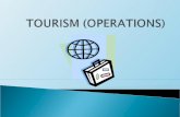 Tourism Operations) - Terminologies