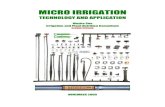 Micro Irrigation - Technology and Applications