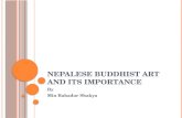 Nepalese Buddhist Art and Its Importance