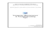 Computer Maintenance & Troubleshooting
