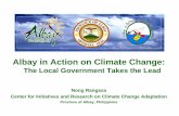 Albay in Action on Climate Change