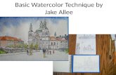 Basic Watercolor Technique by Jake Allee
