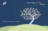 PCDC 2009 Spring Gala Tribute Book
