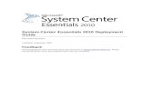 System Center Essentials 2010 Deployment Guide