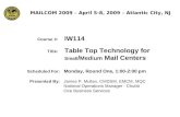 Mailcom 2009 Tabletop Techology 03 30 09