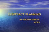 Contract Planning