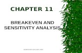 Engeco Chap 11 Breakeven and Sensitivity Analysis
