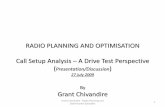 Call Setup Analysis - A Drive Test Perspective