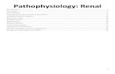 Renal - Pa Tho Physiology