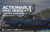 Actionable SEO Insights: Carefully Calculated, Meticulously Planned By Jeremiah Andrick