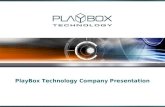 PlayBox Product Presentation 2009 11 05
