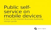 UX CAMP CPH 2014: Public self-service on mobile devices