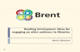 Reading and development  ideas for engaging an older audience