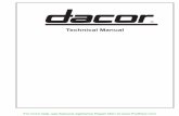 14008662 Dacor Technical Manual