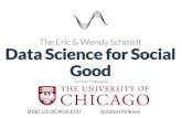 Data Science for Social Good Data Fair