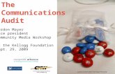 The Communications Audit: Nonprofit Communications Strategy