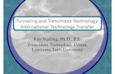 Tunneling and Trenchless Technology: International Technology Transfer