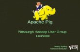 Apache Pig -- PittsburghHug