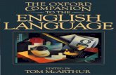 Mc arthur, tom   the oxford companion to the english language (1992)