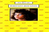 Whitney Houston - The Best of Book Music Sheet