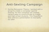 Cv sexting presentation-persuasion theory