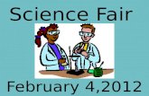 Science fair powerpoint 2012
