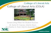 About the College of Liberal Arts (ppt) - College of Liberal Arts
