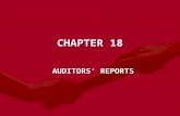 CHAPTER 18 AUDITORS' REPORTS ASSOCIATION WITH FINANCIAL ...