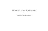 Who Owns Pakistan