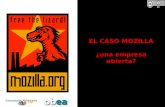 Caso Mozilla, empresa abierta
