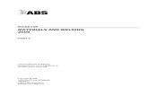 ABS Rules for Material and Welding 2009 Part 2