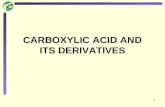 Matriculation Chemistry ( Carboxylic Acid )
