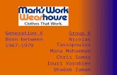 Mark's Work Wearhouse Presentation Slides
