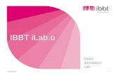 IBBT-iLab.o - your toolbox for Living Lab Projects