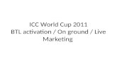 Cricket marketing in india ( Activation & BTL )
