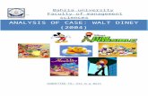 Walt Disney- Case Study Analysis