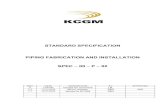 Piping Standard and Specification