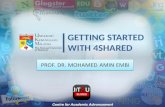 Getting started with 4 shared