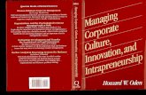 Oden - Managing Corporate Culture, Innovation and Intrapreneurship