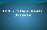 End – Stage Renal Disease-presentation