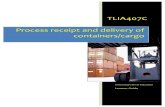 TLIA407C - Process Receipt and Delivery of Containers Cargo - Learner Guide